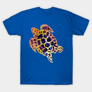 Sea Turtles Batik African Art T-Shirt